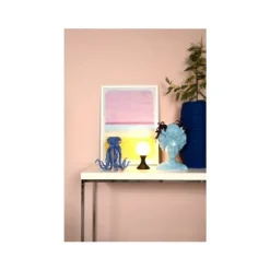 Lucide MOYA Tafellamp-Zwart-Ø12-1xG9-3W-Glas