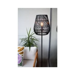 Lucide NERIDA Vloerlamp Buiten-Zwart-Ø35-1xE27-40W-IP44