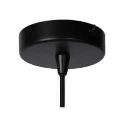 Lucide NOLAN - Hanglamp - Ø 24 cm - 1xE27 - Zwart