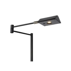 Lucide NUVOLA - Bureaulamp - Ø 20 cm - LED Dimb. - 1x9W 3000K - Zwart Lucide