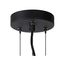 Lucide OLIVIA Hanglamp-Fumé-Ø40-3xE27-40W-Glas