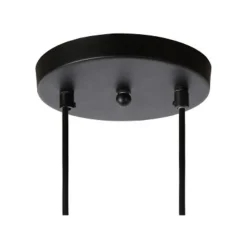 Lucide ORRIN - Hanglamp - Ø 34 cm - 2xE27 - Zwart