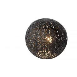 Lucide PAOLO - Tafellamp - Ø 14,5 cm - 1xG9 - Zwart