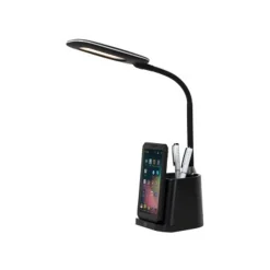 Lucide PENNY Bureaulamp-Zwart-LED Dimb.-4,7W-3000K