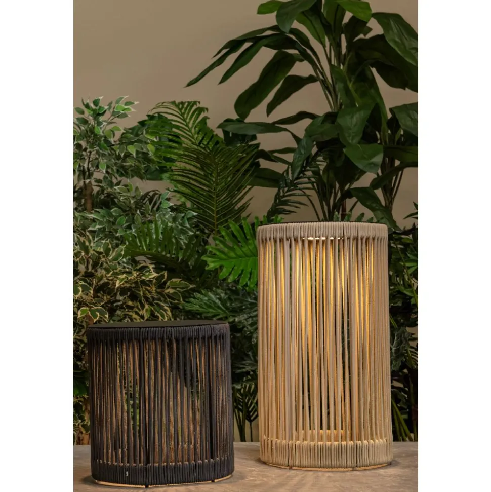 Lucide PINGI Tafellamp Buiten-Taupe-LED Dimb.-3W