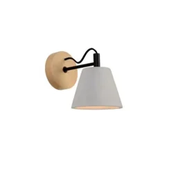 Lucide POSSIO - Wandlamp - 1xE14 - Taupe