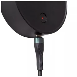 Lucide Premium ASJA - Oplaadbare Wandspot / Wandlamp - Accu/Batterij - LED 3 StepDim - 1x3W 2700K - Zwart