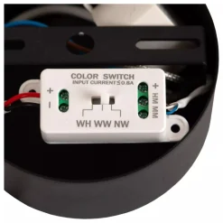 Lucide Premium CALINA - Hanglamp - Ø 9,9 cm - LED Dimb. - 1x9W 2700K - Zwart