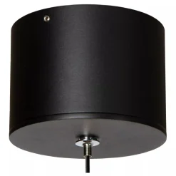 Lucide Premium MARNIK - Hanglamp - Ø 2,5 cm - LED Dimb. - CCT - 1x22W 2700K/4000K - Handbewegingssensor - Zwart