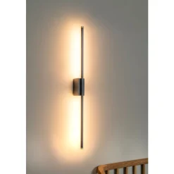 Lucide Premium MARNIK - Wandlamp - LED Dimb. - CCT - 1x13W 2700K/4000K - Zwart