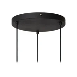 Lucide RAFAL Hanglamp-Grijs-Ø50-3xE27-40W-Vilt