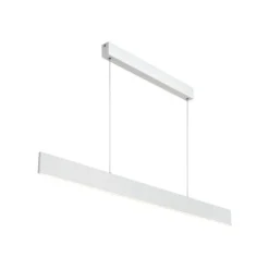 Lucide RAYA LED Hanglamp-Wit-LED Dimb.-36W-2700K-Metaal