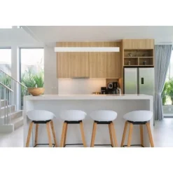 Lucide RAYA LED Hanglamp-Wit-LED Dimb.-36W-2700K-Metaal