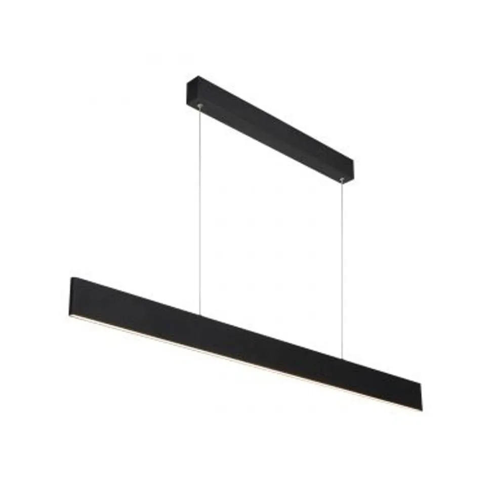 Lucide RAYA LED Hanglamp-Zwart-LED Dimb.-36W-2700K-Metaal