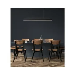 Lucide RAYA LED Hanglamp-Zwart-LED Dimb.-36W-2700K-Metaal