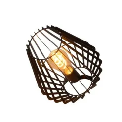 Lucide REDA Tafellamp E27/40W H27cm Zwart