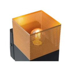 Lucide RENATE - Wandlamp - 1xE27 - Zwart