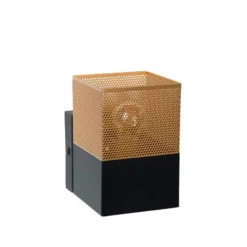 Lucide RENATE - Wandlamp - 1xE27 - Zwart