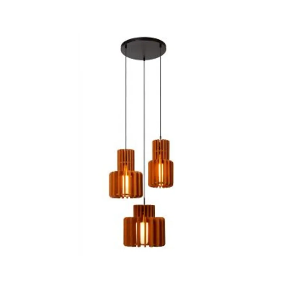 Lucide ROLLO Hanglamp-Terrac.-3xE27-40W-Vilt
