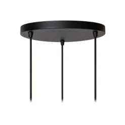 Lucide ROSAS Hanglamp-Zwart-Ø43-3xE27-40W-Metaal