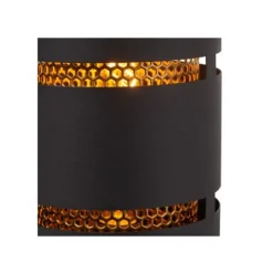 Lucide ROSAS Tafellamp-Zwart-Ø16-1xE27-40W-Metaal