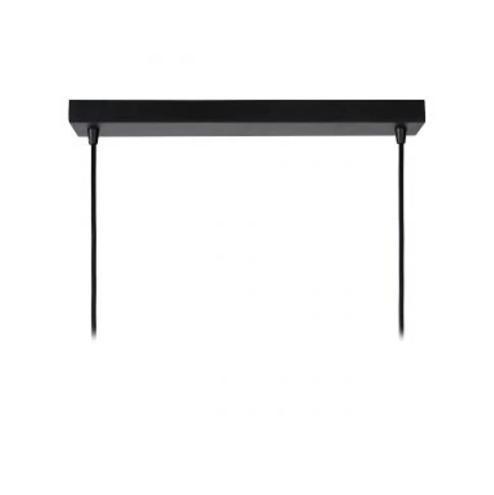 Lucide RUBEN Hanglamp 4x E27 40W Zwart / mat goud