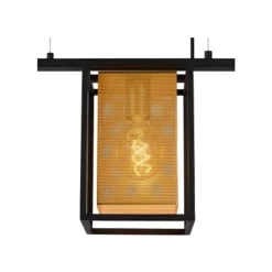 Lucide SANSA - Hanglamp - 3xE27 - Zwart