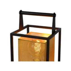 Lucide SANSA - Tafellamp - 1xE27 - Zwart