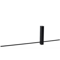 Lucide SEGIN - Wandlamp - LED - 1x6W 2700K - Zwart