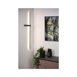 Lucide SEGIN - Wandlamp - LED - 1x10W 2700K - Zwart