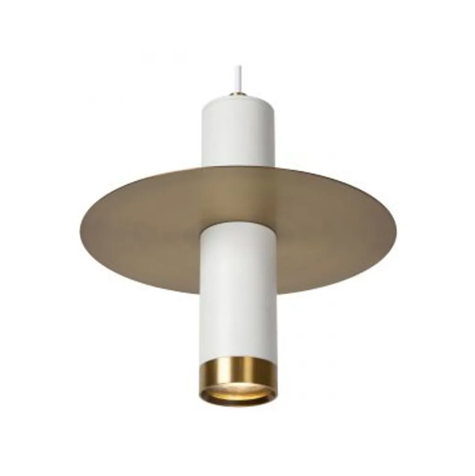 Lucide SELIN Hanglamp Badk.-Wit-Ø6-1xGU10-5W-IP44-Metaal