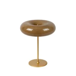 Lucide SENTINO Tafellamp-Taupe-Ø29,5-3xG9-40W-Glas