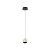 Lucide SENTUBAL Hanglamp-Zwart-Ø14-LED-6,3W-2700K-Glas