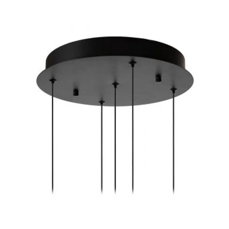 Lucide SENTUBAL Hanglamp-Zwart-Ø35-LED Dimb.-5,2W-2700K