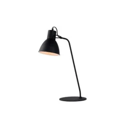 Lucide SHADI - Bureaulamp - Ø 20 cm - 1xE14 - Zwart