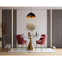 Lucide SIEMON - Hanglamp - Ø 40 cm - 1xE27 - Zwart