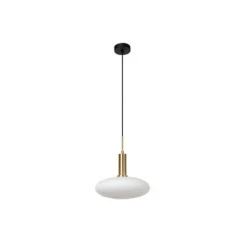 Lucide SINGALA Hanglamp-Mat Go.-Ø30-1xE27-60W-Glas
