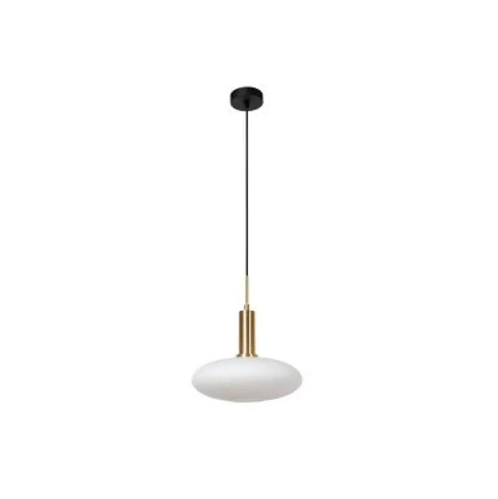 Lucide SINGALA Hanglamp-Mat Go.-Ø30-1xE27-60W-Glas