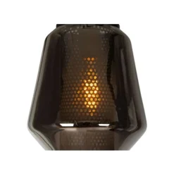 Lucide SISKA Hanglamp-Fumé-1xE27-40W-Glas