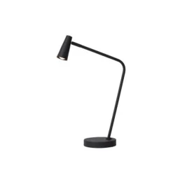 Lucide STIRLING Tafellamp-Zwart-LED Dimb.-3W-2700K