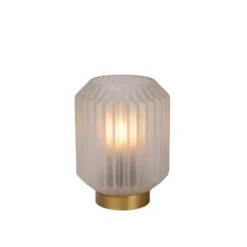 Lucide SUENO - Tafellamp - Ø 13 cm - 1xE14 - Wit Lucide