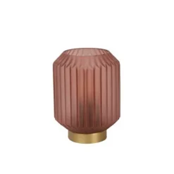 Lucide SUENO - Tafellamp - Ø 13 cm - 1xE14 - Roze Lucide