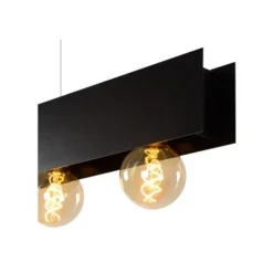 Lucide SURTUS Hanglamp 4xE27/60W Zwart