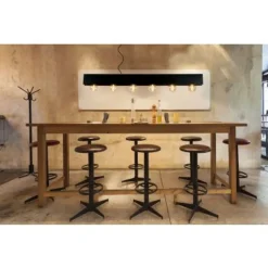 Lucide SURTUS Hanglamp 6xE27/60W Zwart