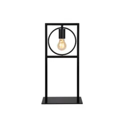 Lucide SUUS Tafellamp-Zwart-1xE27-40W-Metaal