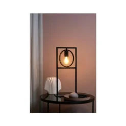 Lucide SUUS Tafellamp-Zwart-1xE27-40W-Metaal
