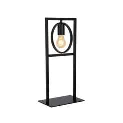Lucide SUUS Tafellamp-Zwart-1xE27-40W-Metaal