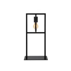 Lucide SUUS Tafellamp-Zwart-1xE27-40W-Metaal