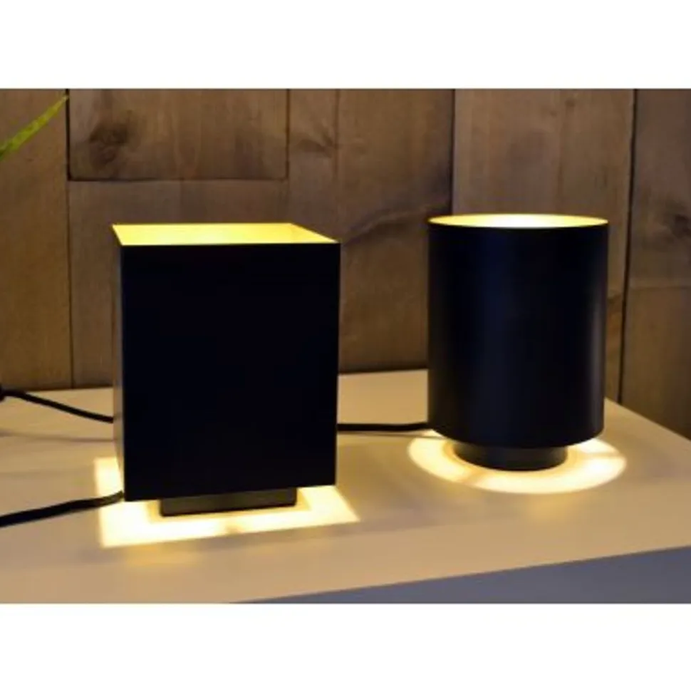 Lucide SUZY - Tafellamp - Ø 12 cm - 1xE14 - Zwart Lucide