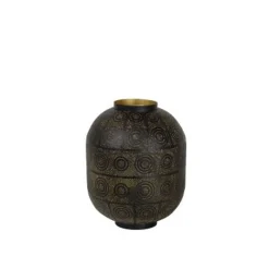 Lucide TAHAR - Tafellamp - Ø 25 cm - 1xE27 - Zwart Lucide